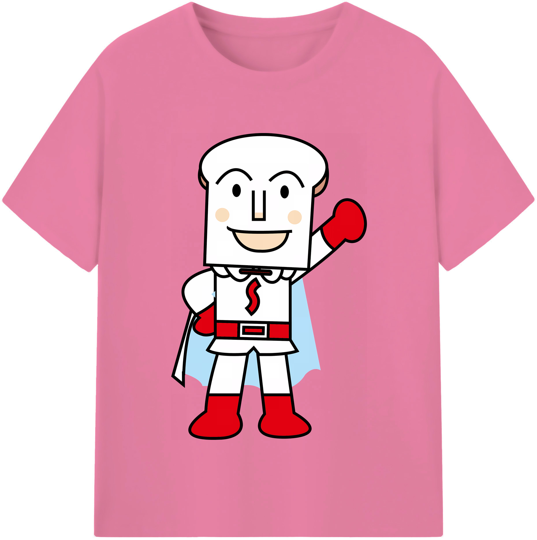 （画像用） アンパンマン Anpanman 綿100％半袖Tシャツ（フロントプリント）